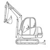 Thumbnail GEHL 193, 223 Compact Excavators Parts Manual
