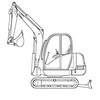 Thumbnail GEHL 193, 223 Compact Excavators Parts Manual