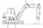 Thumbnail GEHL GE353, GE373 Compact Excavators Parts Manual