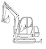 Thumbnail GEHL 602 Compact Excavator Parts Manual