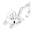 Thumbnail GEHL 802 Compact Excavator Parts Manual