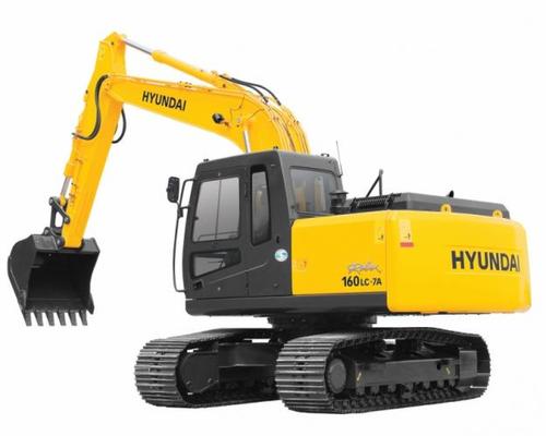 Product picture HYUNDAI R160LC-7A CRAWLER EXCAVATOR SERVICE REPAIR MANUAL - DOWNLOAD!