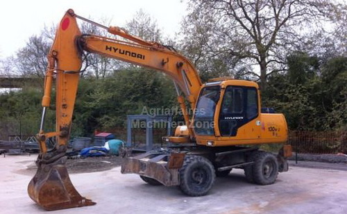 Product picture HYUNDAI R130W-3 WHEEL EXCAVATOR SERVICE REPAIR MANUAL - DOWNLOAD!
