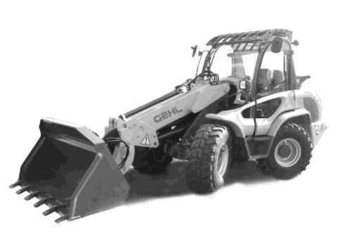 Product picture GEHL 480T ALL WHEEL STEER LOADER PARTS MANUAL