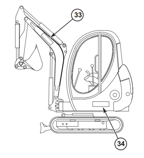 Product picture GEHL 153 Compact Excavator Parts Manual