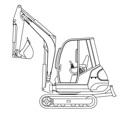 Product picture GEHL 272, 292 Mini-excavator Parts Manual