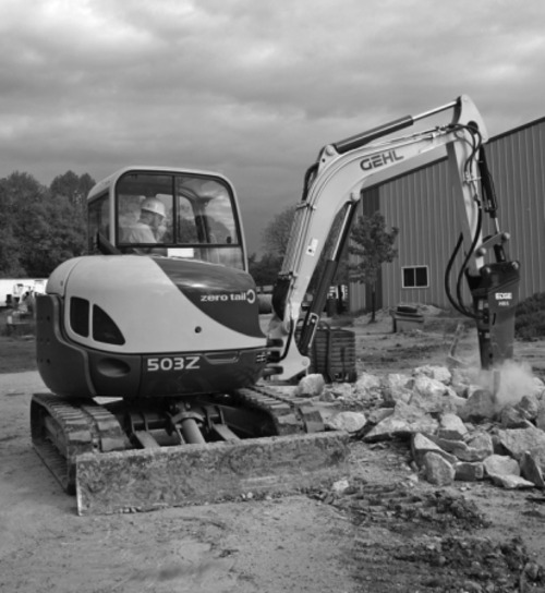 Product picture GEHL 503Z Compact Excavator Parts Manual