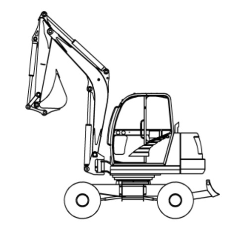 Product picture GEHL 652 Mini-excavator Parts Manual