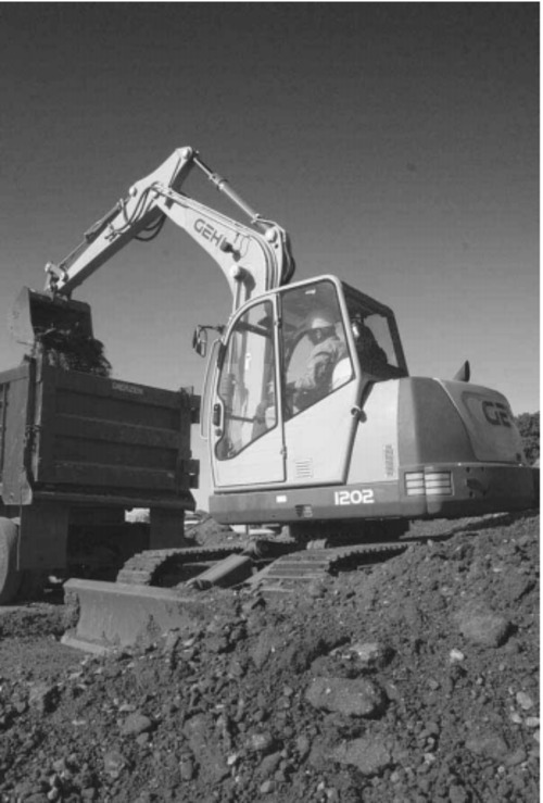 Product picture GEHL 1202 Compact Excavator Parts Manual