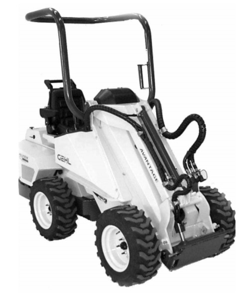 Product picture GEHL AL20DX Series II Articulated Compact Utility Loader Parts Manual