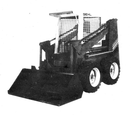 Product picture GEHL 4510 Skid Loader Parts Manual
