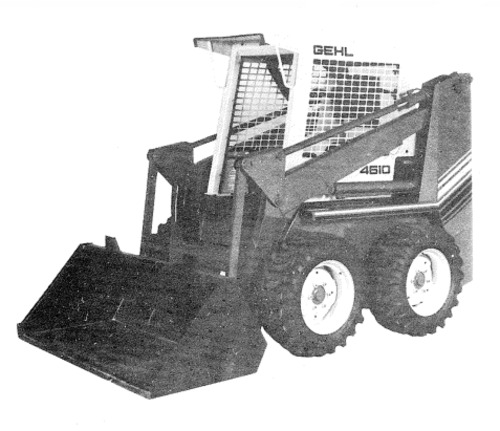 Product picture GEHL 4610 Skid Loader Parts Manual