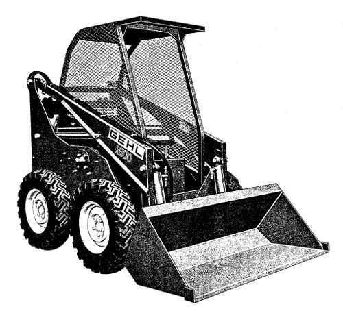 Product picture GEHL HL2500A Skid Loader Parts Manual
