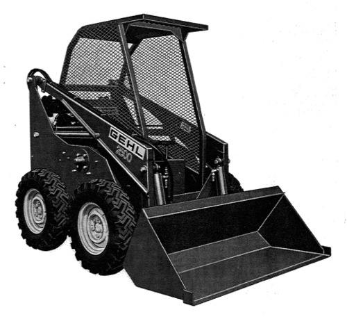 Product picture GEHL HL2500 Skid Loader Parts Manual