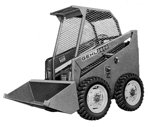 Product picture GEHL HL2600 Skid Loader Parts Manual