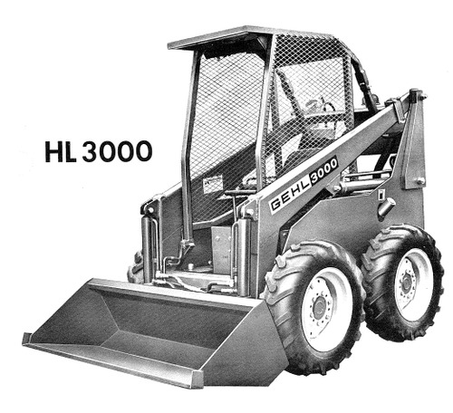 Product picture GEHL HL3000 Series Skid-Steer Loader Parts Manual