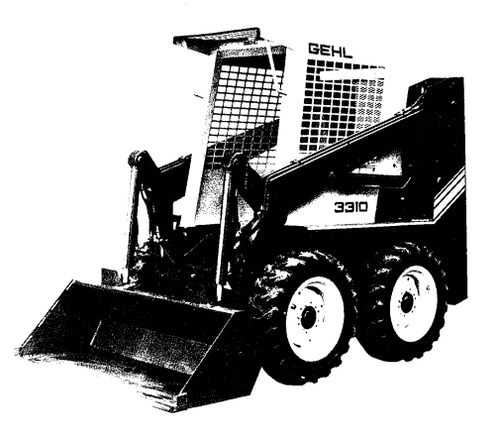 Product picture GEHL 3310/3410 Skid Loader Parts Manual