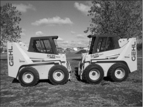 Product picture GEHL SL5635 / SL6635 Series II Skid-Steer Loaders Parts Manual