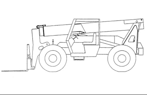 Product picture GEHL 1083 Dynalift Telescopic Forklift Parts Manual