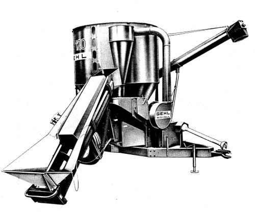 Product picture GEHL 120MX MIX-All Mixer Parts Manual