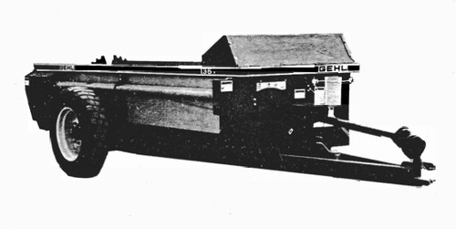 Product picture GEHL 135 Manure Spreader Parts Manual