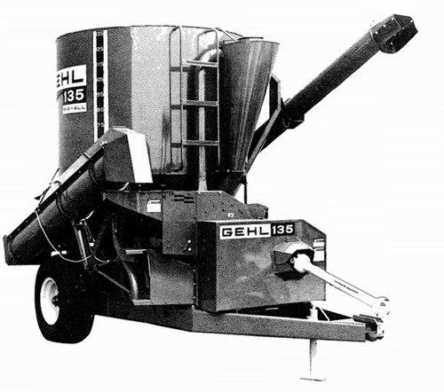 Product picture GEHL 135 MIX-ALL Parts Manual