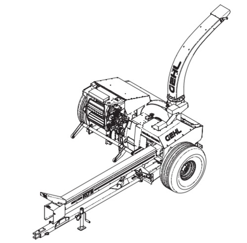 Product picture GEHL 1075 Forage Harvester Parts Manual