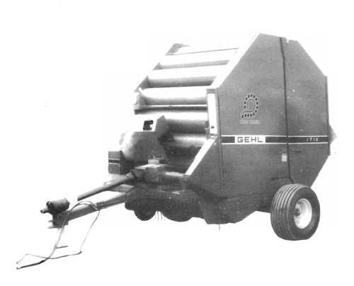 Product picture GEHL 1710 Fixed Chamber Round Baler  Parts Manual