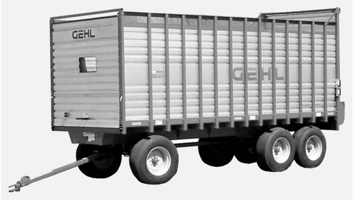Product picture GEHL 1840 Forage Box & Chassis Units Parts Manual