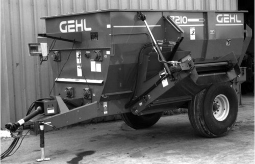 Product picture GEHL 7210 Mixer Feeder Parts Manual