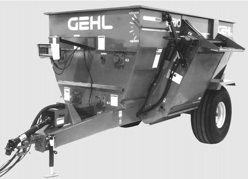 Product picture GEHL 8210 Mixer Feeder Parts Manual