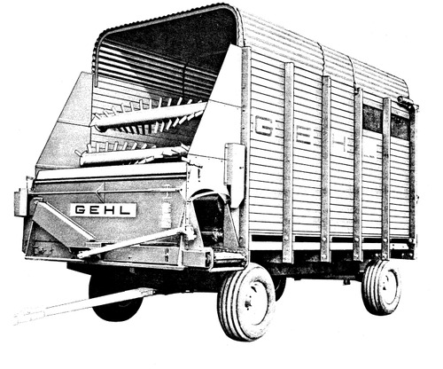 Product picture GEHL BU 910 Forage Box Parts Manual