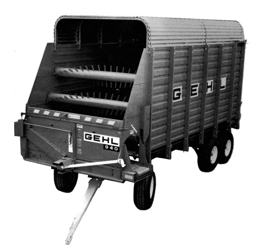 Product picture GEHL BU940 Forage Box Parts Manual