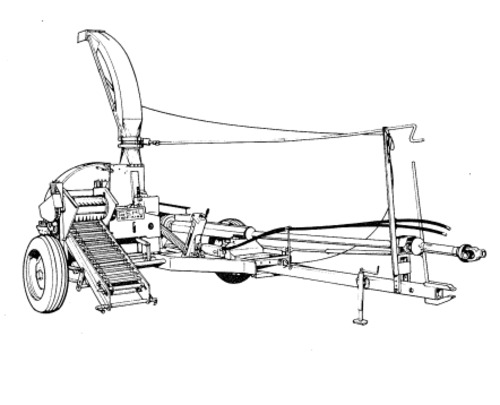 Product picture GEHL FH188 Chop-King Harvester Main Unit Parts Manual