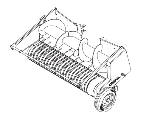 Product picture GEHL HA1110 Hay Attachment Parts Manual