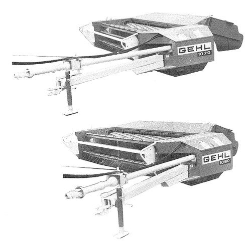 Product picture GEHL MC1070, MC1090 Mower Conditioner Parts Manual