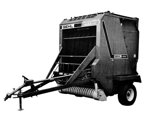 Product picture GEHL RB1860 Round Baler Parts Manual