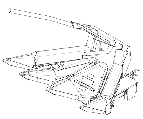 Product picture GEHL TR330 Three Row Attachment Parts Manual