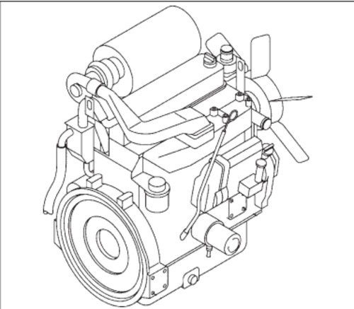 Product picture ISUZU 4JG1-TPA Engine Parts Manual